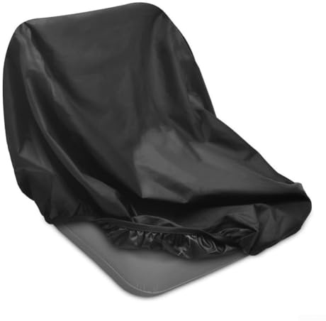 Funda de asiento de tractor, cubierta protectora impermeable para cortacésped y asiento de tractor, 50 x 39 x 35 cm, escudo Oxford 210D
