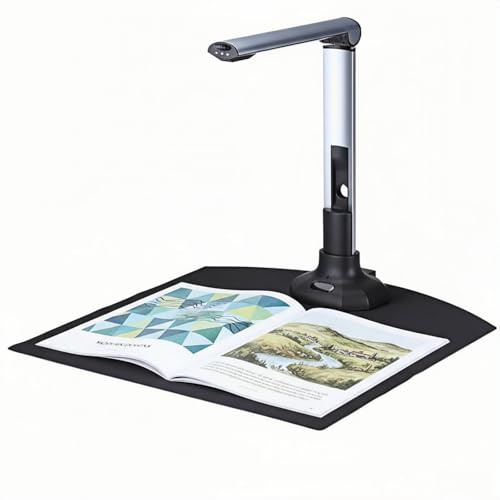 Scanner portatile di documenti e libri dimensioni A3 con acquisizione hd, 10 megapixel, USB 2.0, ad alta velocità, luce LED