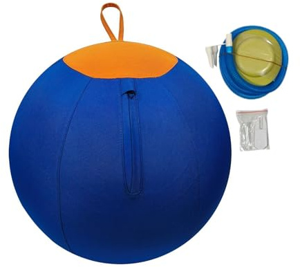 Générique Ballon D'activité Ludique pour Chien 45x45x45cm Grosse Balle pour Chien - Ballon Géant Gonflable Interactif - Jouet Interactif Grande Taille Résistant pour Intérieur Extérieur Voyage