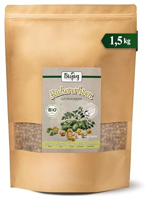 Biojoy Ekologiska kikärter, torkade och hela, 1,5 kg