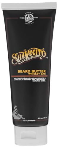 Suavecito Beard Butter - Whiskey Bar for Men - 4 oz Cream