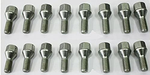 Kit 16 Bulloni Ruote Panda modello 141 1986>2003 Sisley ruota cerchi bullone 12 testa 19 4x4 AB03-S