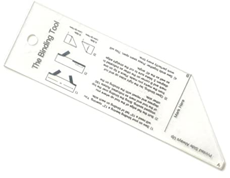 Perfeclan Binding Tool Sewing & Quilting Supplies Quilt Ruler for Sewing Quilting Crafting