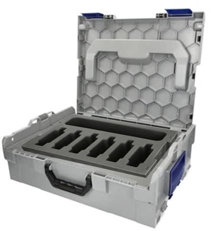 L-BOXX 136 Werkzeugkoffer mit Pressbackeneinsatz für 6 Pressbacken