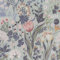 LiKiLiKi Selbstklebende Tapete, Blau und Lila Blumentapete 44x500 cm Retro Vinyltapete Klebefolie Möbel Abwaschbar und Wasserfest Wandtapete für Wohnzimmer Küche Schlafzimmer Schränke