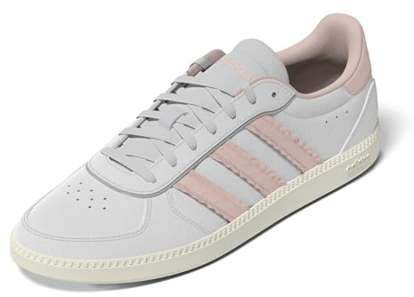 Adidas Femme BREAKNET Sleek Shoes, Chalk White/Blush Pink/Off White, 39 1/3 EU