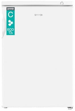 Gorenje F49CPW Tischgefrierschrank/Freistehend / 85 Liter Gesamtvolumen/Energieeffezienzklasse C/Türanschlag wechselbar / 40 dB Geräuschpegel/EcoModus/HxBxT: 84,5 X 56 X 57,5 cm