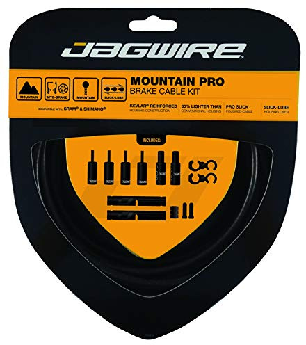 Jagwire Mountain Pro Complete Brake Cable Kit - Stealth Black