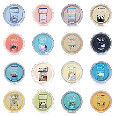 Yankee Candle Scenterpiece Easy MeltCups — Set of 4 Random Scent Sampler (Summer)