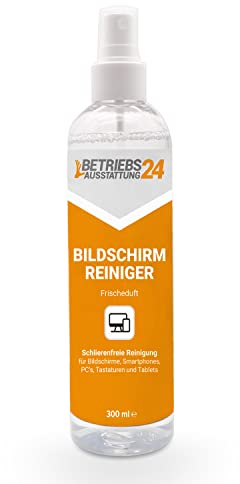 Bildschirmreiniger – 300 ml – Für LED, TFT, Plasma u.v.m. – Sprühflasche - Screen Cleaner - Displayreiniger