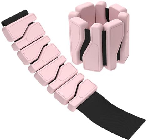 Handgelenksgewichte Für Frauen, Gewichte Für Frauen Zu Hause, Gewichtsarmband Gewichtstragendes Fitnessarmband aus Silikon Unsichtbare Ausrüstung Leggings und Handschlaufen Schwerkraft-Laufarmband