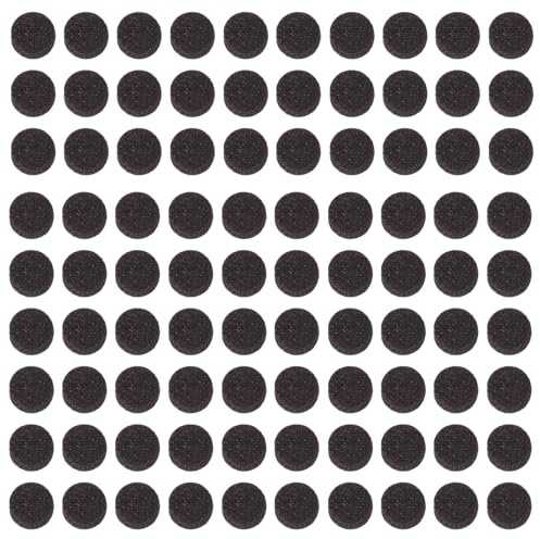 312 almohadillas de fieltro para muebles, almohadillas de fieltro pequeñas de 3/8 pulgadas para puertas de armarios, muebles, sillas, almohadillas para proteger superficies, protectores de suelo