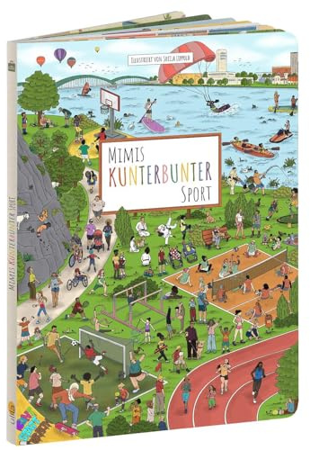 Mimis kunterbunter Sport: Vielfalt im Wimmelbuch (Mimi Reihe: Wimmelbücher für Inklusion & Vielfalt)