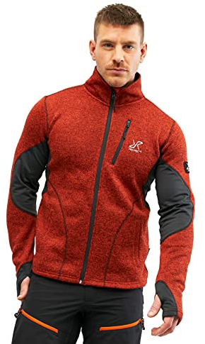 RevolutionRace Fusion Fleece für Herren, perfekt für Wanderungen und Outdoor-Abenteuer, Autumn, M