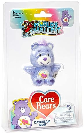 Super Impulse - Worlds Smallest Miniatur Replik Care Bears (Series 4) - die superweichen Glücksbärchis, Plüschbär im Mini-Format, sortierte Charaktere zum Sammeln, ab 3 Jahre