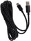Deal4GO Langlebiges, geflochtenes USB-C-Ladekabel, Ersatz für Xbox Elite Serie 2|Series X S|PS5|Switch Pro Controller, Schwarz und Weiß, 2,7 m