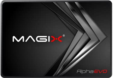 Magix SSD Alpha EVO , SATA III 2,5 6 Gbps , Velocidad de Lectura/Escritura de hasta 500/490 MB/s , 3D NAND MLC/TLC , Interno (120GB)