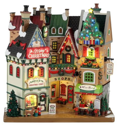 Lemax Christmas Village Tis The Season Shops - 15804
