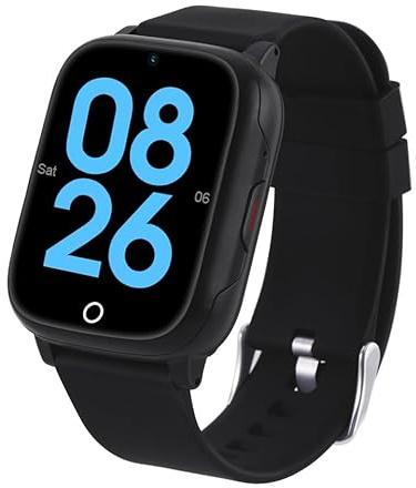 NikuTRAX GPS-Smartwatch NC83S mit Sturzerkennung und Vitalfunktionen