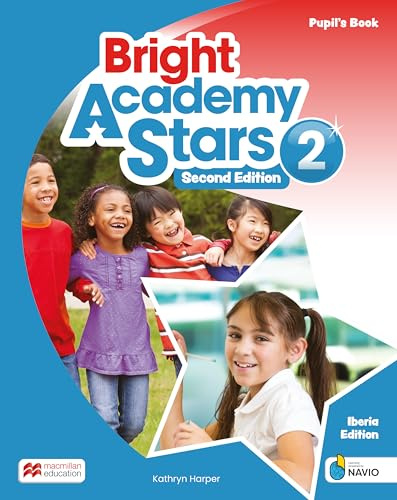 Bright Academy Stars 2 Pupil's Book:libro de texto de inglés impreso con acceso a la versión digital