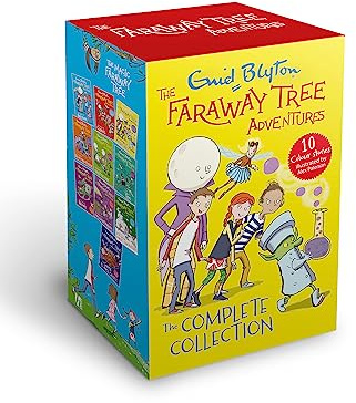 Enid Blyton The Faraway Tree Adventures Colour Stories Complete Collection 10 Books Box Set (Birthdays, Dreams, Enchantments, Goodies, Magic Medicines, Silly School & MORE!)