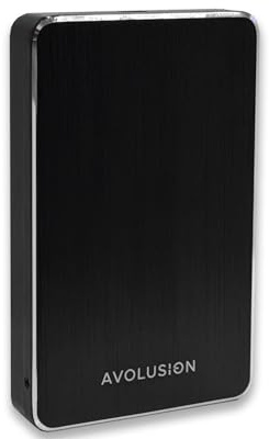 Avolusion M2 Series 1TB USB 3.0 Portable External Gaming Hard Drive (for PS4 / PS5 or Windows OS Laptop/PC) (Renewed)