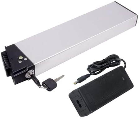 Xiseny Batteria per Bicicletta Elettrica Pieghevole 48v 10.4Ah E-Bike Batteria Ricaricabile agli ioni di Litio Incorporata per Bici Elettrica Bafang/Tongsheng 350W 500W 750W 1000W Motore (48V10.4Ah)