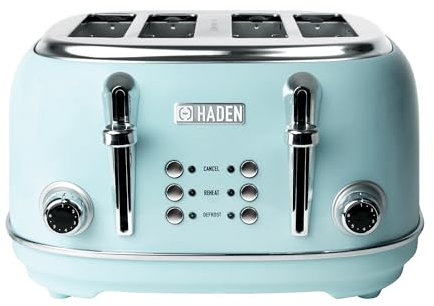 Haden Heritage 4 Scheiben Toaster (Turquoise)