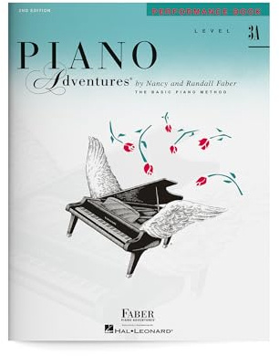 Piano Adventures: Performance Book - Level 3A, 2nd Edition | Early Intermediate Piano Songbook for Students | Sheet Music for Kids and Adults | Solo and Duet Pieces | Faber Piano Method Book