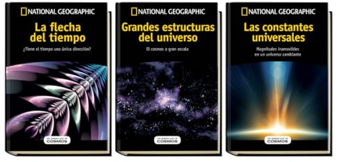 Pack Un paseo por el Cosmos III. Contiene 3 volúmenes: La flecha del tiempo, Las grandes estructuras del universo, Las constantes universales