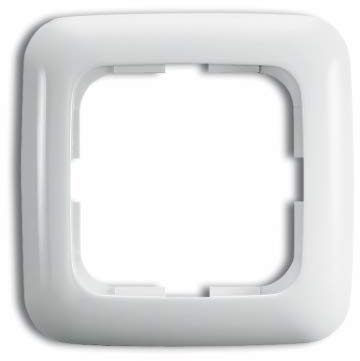 Busch Jäger Reflex SI alpinweiss Steckdosen Schalter Rahmen Wippen (2511-214 Abdeckrahmen 1-fach Rahmen Reflex SI, 1 Stück)
