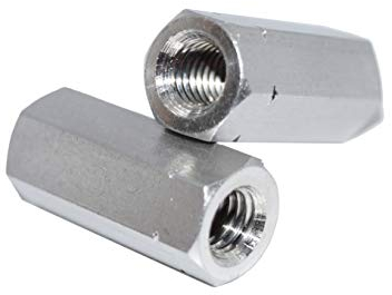 Sechskantmuffen M8X30 10 Stück Gewindemuffen Außensechskant SW 13 Art. 9071 A2 Edelstahl