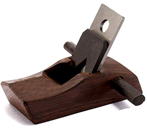 Woodworking Hand Plane with Handle,Ebony Flat Bottom Planer,Craftsman Trimming Planer for Roughing, Semi-Finishing, Fine Planing(26X44X100MM)
