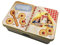 stylebox Kleine Nostalgische Rechteckdose Homemade Cookies Keksdose Deko-Box Aufbewahrung, ca. 14,5 x 9 x 5 cm Volumen: 670 ml