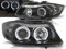 LED Angel Eyes Scheinwerfer Set für BMW E90/E91 3er 2005-09.2008 schwarz