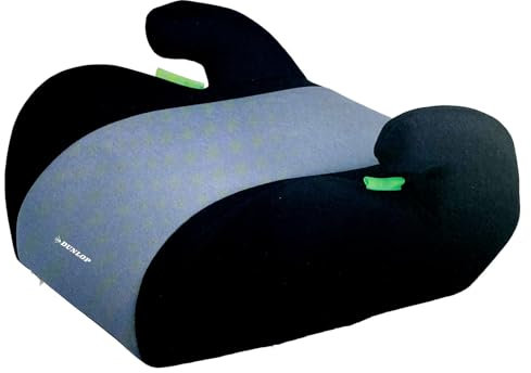 Sitzschale Autokindersitz Kindersitz Autositz Sitzerhöhung Sitzschale Körpergröße 125-150cm 3-Punkt-Gurtbefestigung, Farben:Grau