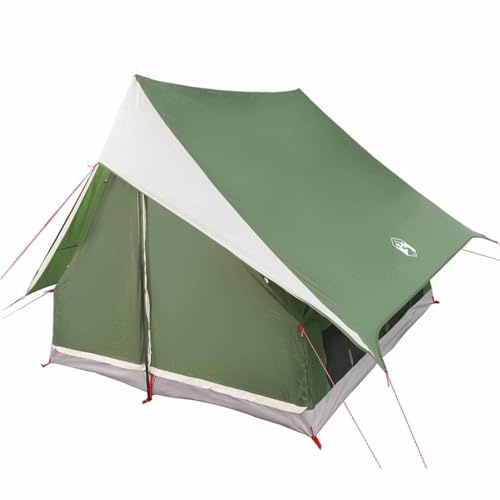vidaXL Tenda A Frame per 3 Persone, Impermeabile, Verde, Facile da Montare. Perfetta per Campeggio e attività all'aperto, è Un Riparo Portatile e Pieghevole Adatto per Giardini e terrazze.