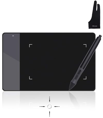 HUION 420 OSU Tablet Drawing Tablet and Palm Rejection Artist Glove