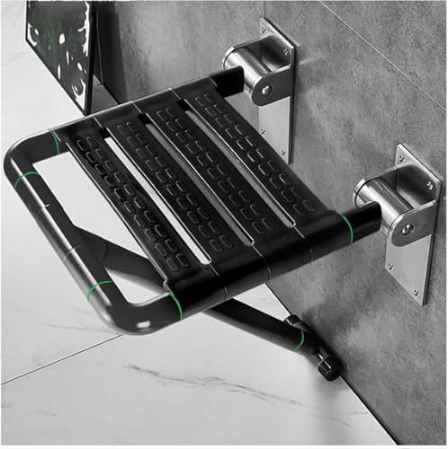 Sedile da doccia – Sedia da bagno pieghevole da parete per anziani, disabili, donne incinte, design confortevole e durevole per doccia interna