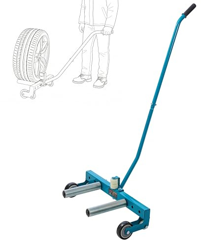 KATSU Tools Adjustable Tire Wheel Dolly – 150kg Capacity, Heavy-Duty Wheel Handling, Transport Tool for Garage, Workshop & Vehicle Maintenance, 161155