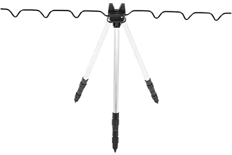 Mtlavishness Multifunctional Rod Tripod Outdoor Sea Fishing Support Stand Universal Telescopic Triangle with Stable Three Legged Design for Saltwater and Freshwater Angling