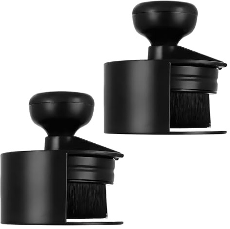 2 spazzole applicatore per pneumatici, spazzola professionale per la cura degli pneumatici, spazzola per pneumatici con supporto, spazzola per pneumatici Tyre Dressing Applicator per pneumatici auto