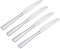 Viners Everyday Purity 4 Piece 18/0 Silver Stainless Steel Table Knife Set