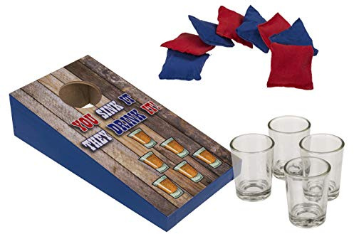 Bean Bag Toss Drinking Game Adult Novelty Mens Ladies Christmas Xmas Birthday Mothers Day Fathers Day Top Selling Gift Present