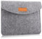 VOANZO 13-13,3 Zoll Laptop Sleeve Bag Filz Laptoptasche mit extra Aufbewahrungstasche Ultra Light Slim Notebook Computer Tablet Case Cover Aktentasche Grau