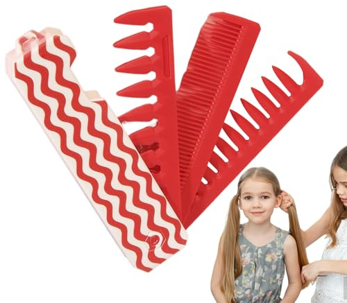 Pettine pieghevole – Pettine tascabile con denti fini | Raddrizzatore per capelli a denti fini per la cura quotidiana dei capelli | e barba con copertura per uomo