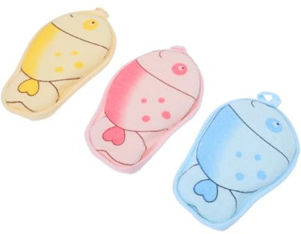 Toallas de Baño para Bebés 3 Piezas de Algodón Esponjoso
