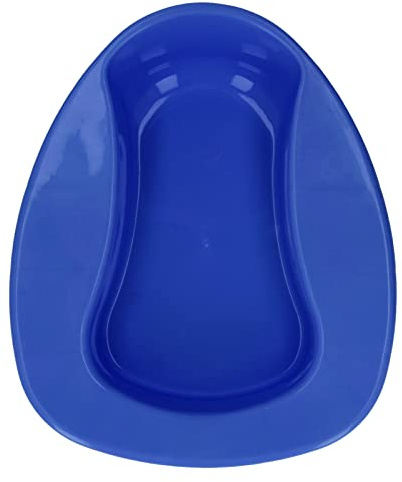 BAFOVY Padella per Anziani, Padella per Letto per Allattamento Grande e Ispessita con Design in Pendenza di 10 Gradi, Plastica Rinforzata per Pazienti Costretti a Letto e Donne Incinte Fino a 220,5