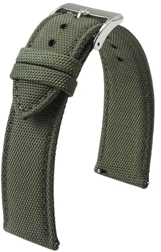YUNYUN678 1 pièces véritable Bracelet de montre en toile à voile 18mm 19mm 20mm 21mm 22mm 24mm Bracelet en Nylon à dégagement rapide Bracelet de montre Bracelet de sport for hommes