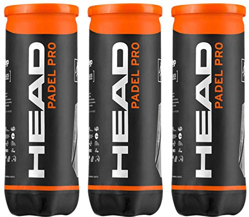 Head Padel Pro WPT Pack of 3 Cans of Padel Balls